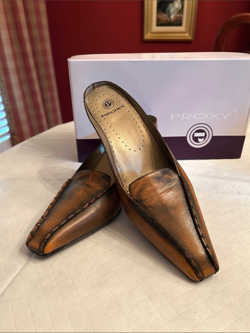 PROXY Women's Metallic Copper Shoes